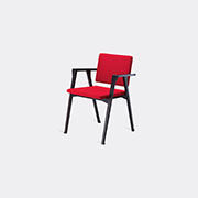 Cassina 'luisa' Small Armchair, Red