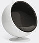 Eero Aarnio Originals 'ball Chair', Grey Hallingdal