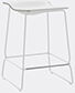 Viccarbe 'last Minute' Stool, Medium, White