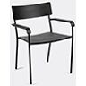 Serax 'august' Chair With Armrests, Black