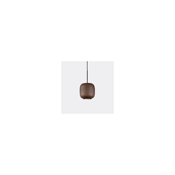 cappellini 'arya' hanging lamp, small, brown, us plug