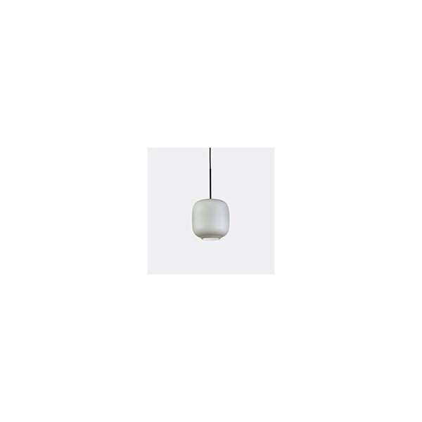 cappellini 'arya' hanging lamp, small, grey, uk plug