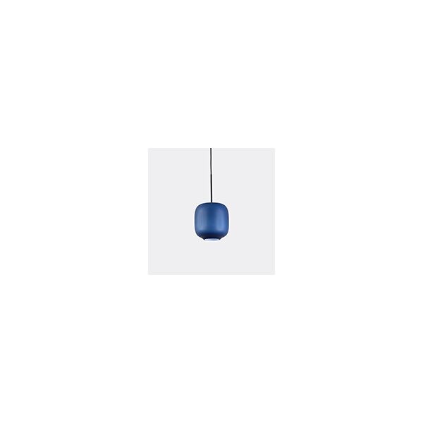 cappellini 'arya' hanging lamp, small, blue, us plug