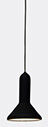 established & sons 's1 torch' pendant lamp, black, eu/uk plug