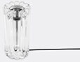 tom dixon 'press' led table light, clear