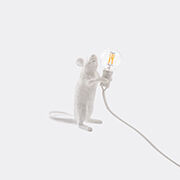 Seletti 'mouse' Lamp Standing, Eu And Usb Plug