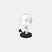 Flos 'lampadina' Table Lamp, White, Eu Plug