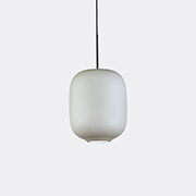 Cappellini 'arya' Hanging Lamp, Medium, Grey, Us Plug