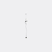 Flos 'parentesi' Pendant Lamp, Black, Us Plug