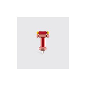 alessi '100 values collection' corkscrew, red