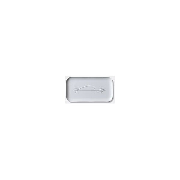 cassina 'collection chandigarh, le course du soleil', rectangular porcelain tray