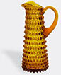 klimchi 'hobnail jug' tall, amber