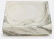 michael verheyden small square tray, white laguna marble