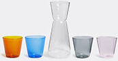 ichendorf milano 'high rise' clear jug and four tumblers set