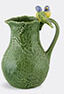 Bordallo Pinheiro 'cinerária' Pitcher