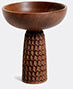 Zanat 'nera' Bowl, Small, Walnut