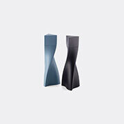 Zaha Hadid Design 'duo' Salt And Pepper Set, Black And Slate Blue