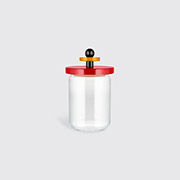 Alessi '100 Values Collection' Glass Jar, Red