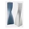 Zaha Hadid Design 'duo' Salt And Pepper Set, Slate Blue And Grey