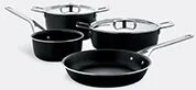 alessi 'pots&pans', set of six