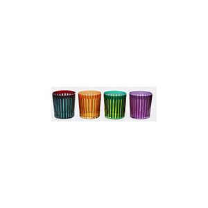 l'objet 'prism' cocktail glass, set of four, multicolor