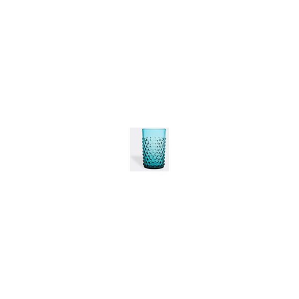 klimchi 'hobnail' tumblers, set of six, aquamarine