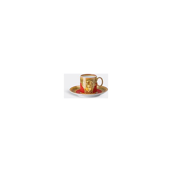 rosenthal 'medusa amplified' espresso cup and saucer, golden coin