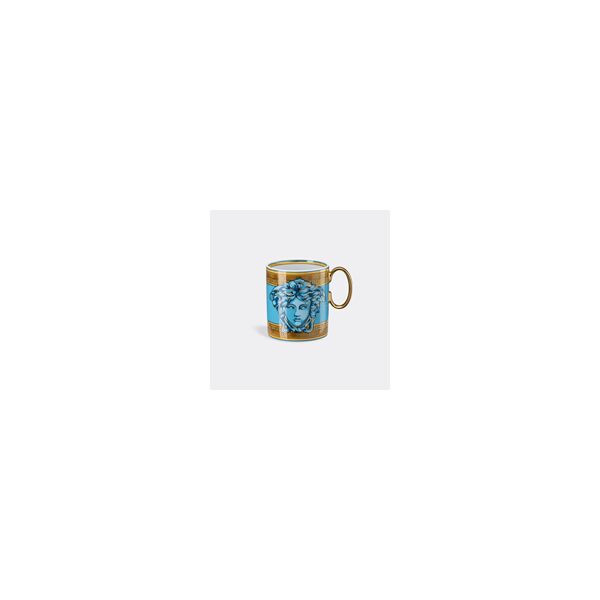 rosenthal 'medusa amplified' mug, blue coin