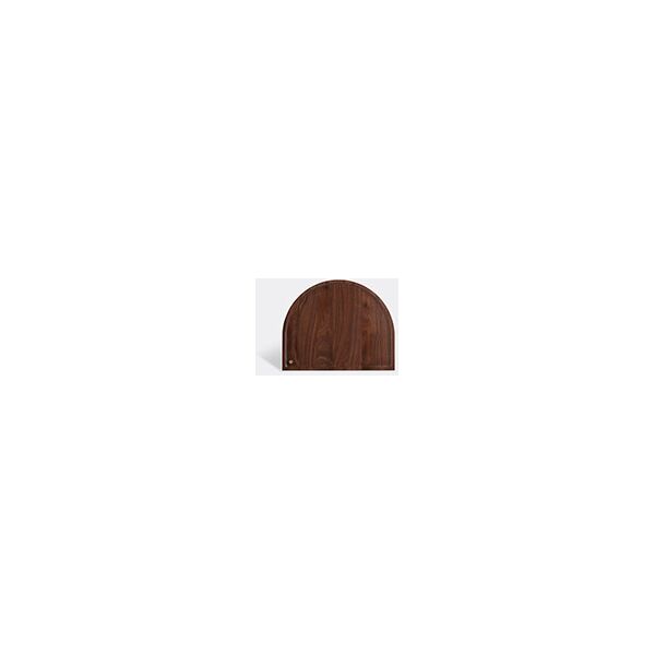 aytm 'sessio' tray, brown, rounded