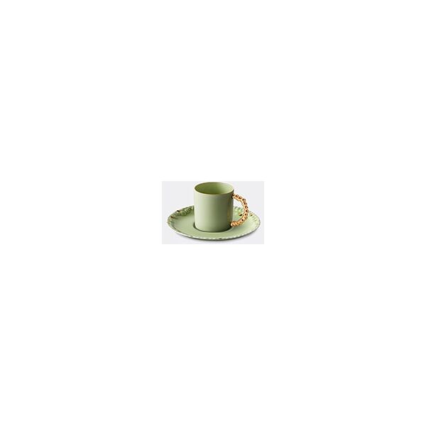 l'objet 'haas mojave' espresso cup and saucer, matcha