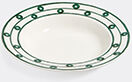 themis z 'kyma' soup plate, green