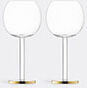 lsa international 'luca' wine goblet, set of two