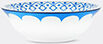 aquazzura casa 'jaipur' salad bowl, blue