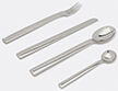 alessi 'rundes modell' 24-piece cutlery set