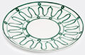 themis z 'kyma' dinner plate, green