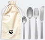 kay bojesen 'grand prix' cutlery gift box, set of four, matte steel