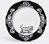 gucci 'cat' presentation plate, set of two