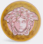 rosenthal 'medusa amplified' service plate, pink coin