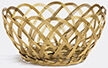 bitossi home 'intreccio' basket, small