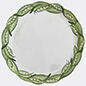 les-ottomans 'lily of the valley' presentation plate