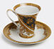 rosenthal 'baroque' espresso cup and saucer