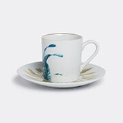 vito nesta studio 'las palmas' coffee cup and saucer, set of two