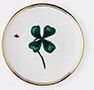 bitossi home 'cloverleaf' bread plate, set of six