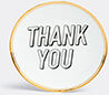 bitossi home 'thank you' plate