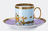 Rosenthal 'jardin De Versace' Coffee Cup And Saucer