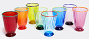 La DoubleJ 'rainbow' Glasses, Set Of Eight