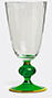 La DoubleJ 'perfetto' Wine Glass, Green