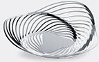 Alessi 'trinity' Fruit Bowl, Silver