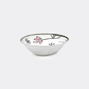 Serax 'fiore Rosa' Low Bowl, Set Of Two