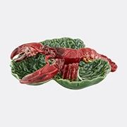 Bordallo Pinheiro 'cabbage With Lobsters' Appetizer Plate, Large